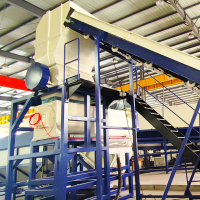 Купить 500kg/H-1200kg/H HDPE стиральная линия Пластиковая бутылочная дробилка для пленок PP PE online manufacture
