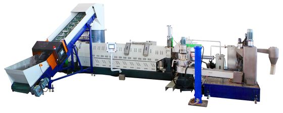 250 kg/hr - 300 kg/hr Гранилятор с одношрубным экструдером для переработки пластмасс
