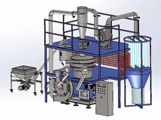 Пластиковый гранулятор из LDPE / HDPE Пластиковый пульверизатор для переработки