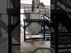 Система горячей мойки хлопьев ПЭТ